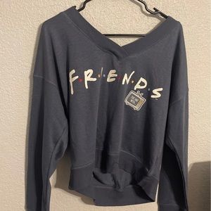 F.R.I.E.N.D.S Tv Show Sleep Wear Top Long Sleeve Woman’s Size Medium